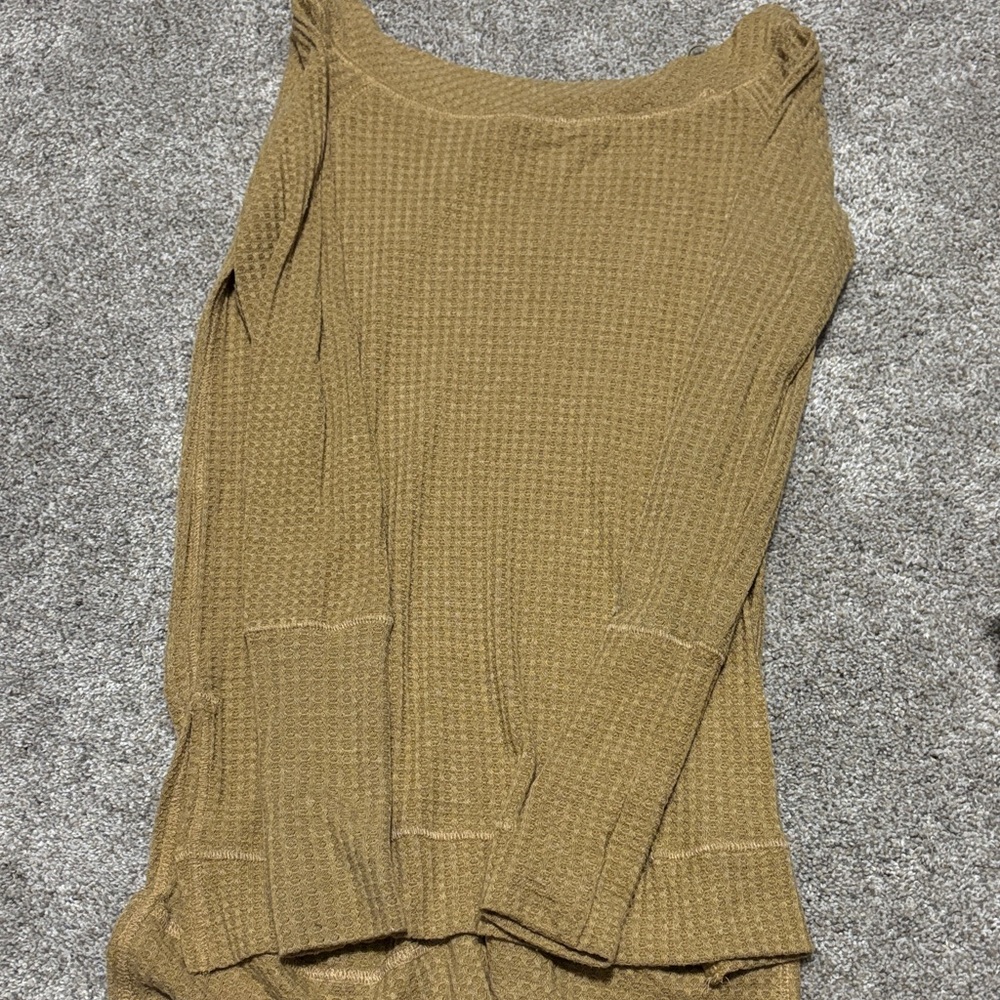 Wish Tan Textured Knit Sweater